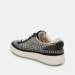 NICONA SNEAKERS WHITE BLACK KNIT^Dolce Vita Sale