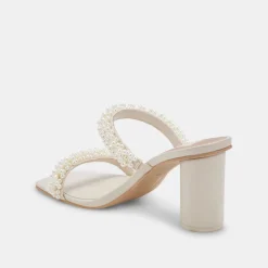 NOEL HEELS VANILLA PEARLS^Dolce Vita Online