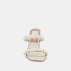 NOEL HEELS VANILLA PEARLS^Dolce Vita Online