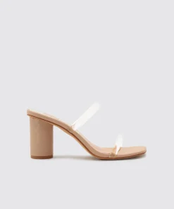 NOLES WIDE HEELS NUDE CRYSTAL^Dolce Vita Hot