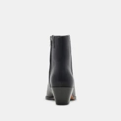 NONAH BOOTIES BLACK LEATHER^Dolce Vita Clearance