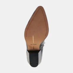 NONAH BOOTIES BLACK LEATHER^Dolce Vita Clearance