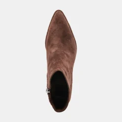 NONAH BOOTIES DK BROWN SUEDE^Dolce Vita Sale