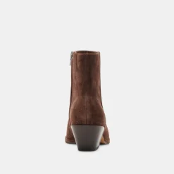 NONAH WIDE BOOTIES DK BROWN SUEDE^Dolce Vita Fashion