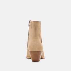 NONAH WIDE BOOTIES TAN SUEDE^Dolce Vita Clearance