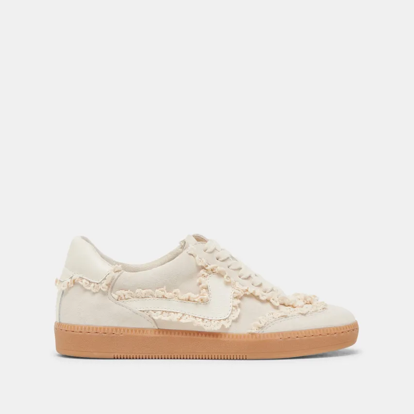 NOTICE LACE SNEAKERS IVORY SUEDE^Dolce Vita Outlet