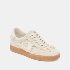 NOTICE LACE SNEAKERS IVORY SUEDE^Dolce Vita Outlet