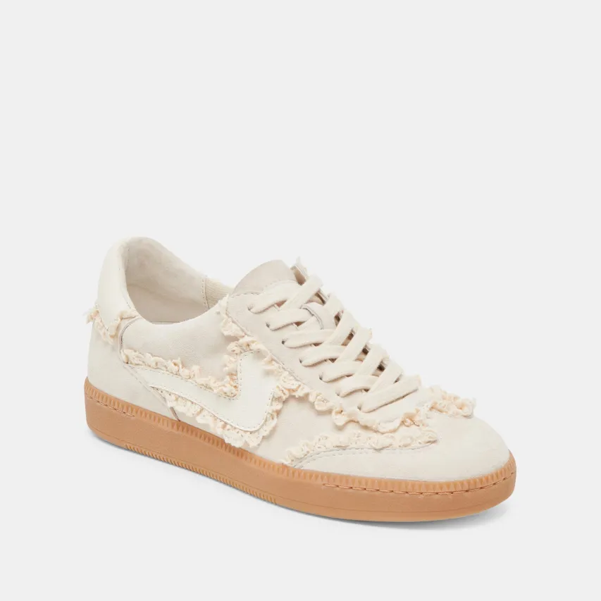 NOTICE LACE SNEAKERS IVORY SUEDE^Dolce Vita Outlet