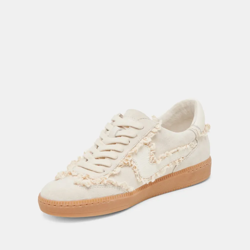 NOTICE LACE SNEAKERS IVORY SUEDE^Dolce Vita Outlet