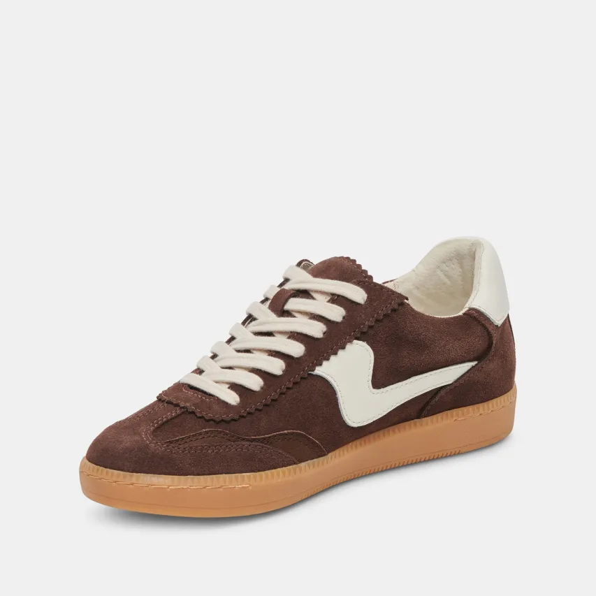NOTICE SNEAKERS DK BROWN SUEDE^Dolce Vita Online
