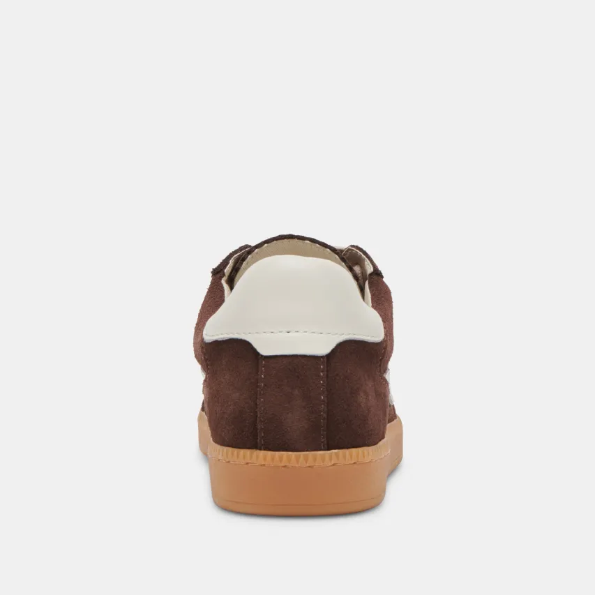 NOTICE SNEAKERS DK BROWN SUEDE^Dolce Vita Online