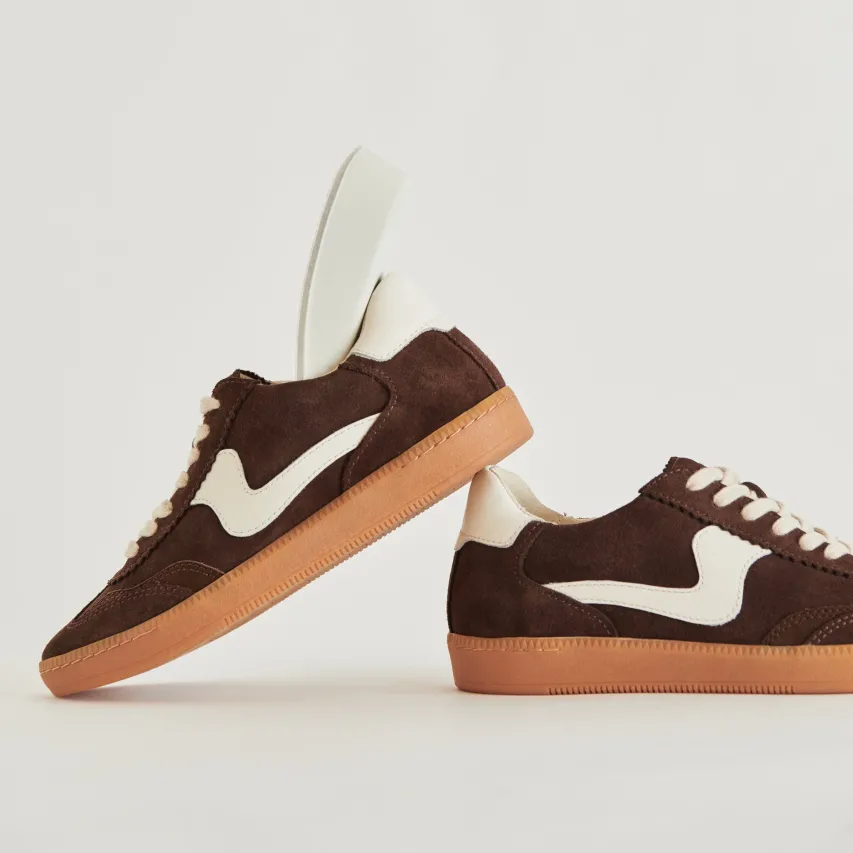 NOTICE SNEAKERS DK BROWN SUEDE^Dolce Vita Online
