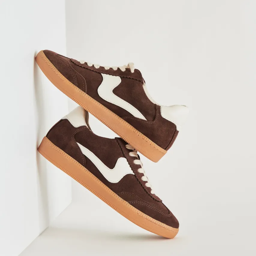 NOTICE SNEAKERS DK BROWN SUEDE^Dolce Vita Online
