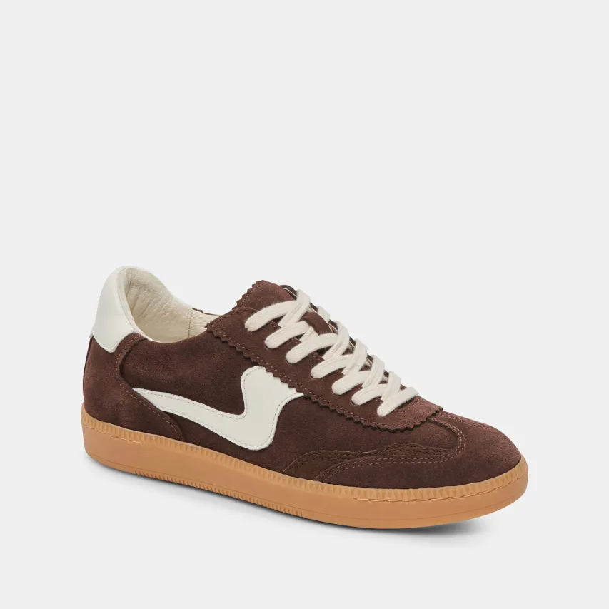 NOTICE SNEAKERS DK BROWN SUEDE^Dolce Vita Online