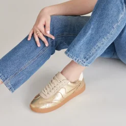 NOTICE SNEAKERS GOLD DISTRESSED LEATHER^Dolce Vita Sale