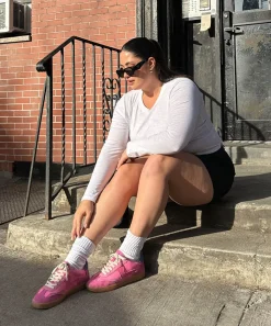 NOTICE SNEAKERS PINK SUEDE^Dolce Vita Best