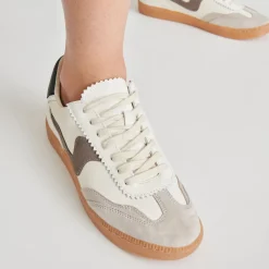 NOTICE SNEAKERS WHITE GREY LEATHER^Dolce Vita Hot