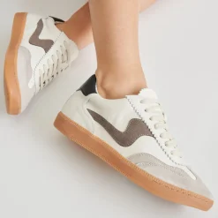 NOTICE SNEAKERS WHITE GREY LEATHER^Dolce Vita Hot