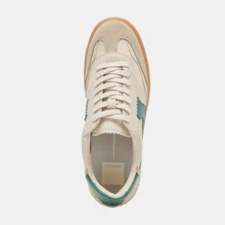 NOTICE SNEAKERS WHITE GREEN LEATHER^Dolce Vita Hot