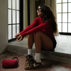 NOTICE STITCH SNEAKERS DK LEOPARD CALF HAIR^Dolce Vita Outlet
