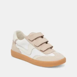 NOTICE VELCRO SNEAKERS IVORY MULTI NYLON^Dolce Vita Online