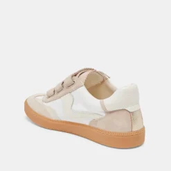 NOTICE VELCRO SNEAKERS IVORY MULTI NYLON^Dolce Vita Online