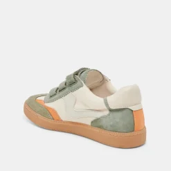 NOTICE VELCRO SNEAKERS OLIVE MULTI CANVAS^Dolce Vita Sale