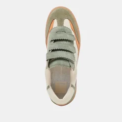 NOTICE VELCRO SNEAKERS OLIVE MULTI CANVAS^Dolce Vita Sale