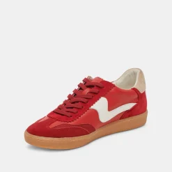 NOTICE WIDE SNEAKERS CRIMSON SUEDE^Dolce Vita Best