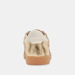 NOTICE WIDE SNEAKERS GOLD DISTRESSED LEATHER^Dolce Vita Hot