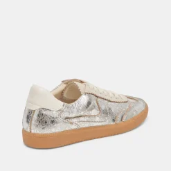 NOTICE WIDE SNEAKERS SILVER DISTRESSED LEATHER^Dolce Vita Best