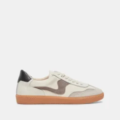 NOTICE WIDE SNEAKERS WHITE GREY LEATHER^Dolce Vita Outlet