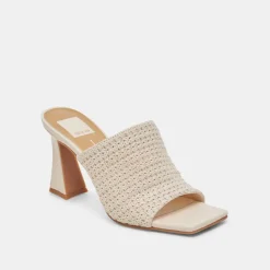 NOVIS HEELS CREAM WOVEN^Dolce Vita Clearance