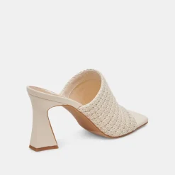 NOVIS HEELS CREAM WOVEN^Dolce Vita Clearance