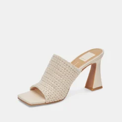 NOVIS HEELS CREAM WOVEN^Dolce Vita Clearance