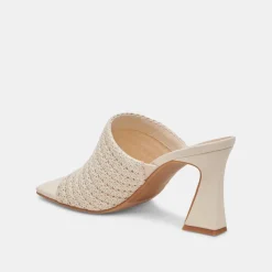 NOVIS HEELS CREAM WOVEN^Dolce Vita Clearance