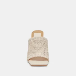 NOVIS HEELS CREAM WOVEN^Dolce Vita Clearance