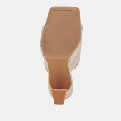 NOVIS HEELS CREAM WOVEN^Dolce Vita Clearance