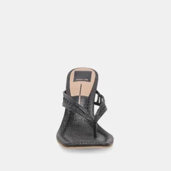 NULLAH WEDGES ONYX RAFFIA^Dolce Vita Outlet