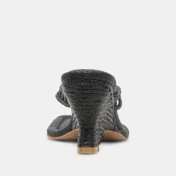 NULLAH WEDGES ONYX RAFFIA^Dolce Vita Outlet