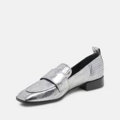 NYGEL LOAFERS GRAPHITE METALLIC LEATHER^Dolce Vita Online