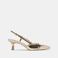 ODELA HEELS LIGHT GOLD STELLA^Dolce Vita Fashion