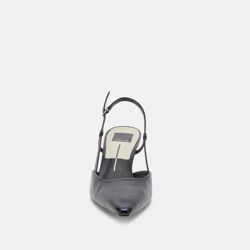 ODELA HEELS MIDNIGHT CRINKLE PATENT^Dolce Vita Discount