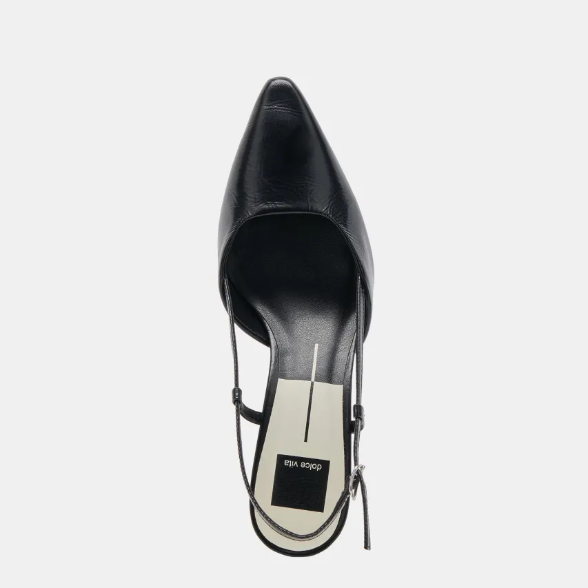 ODELA HEELS MIDNIGHT CRINKLE PATENT^Dolce Vita Discount