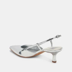 ODELA HEELS SILVER STELLA^Dolce Vita New