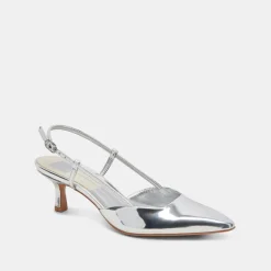 ODELA WIDE HEELS SILVER STELLA^Dolce Vita Hot