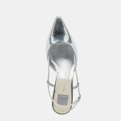 ODELA WIDE HEELS SILVER STELLA^Dolce Vita Hot