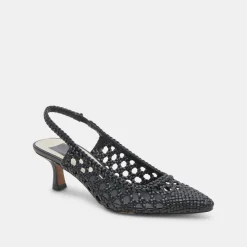 OLYMPA HEELS BLACK STELLA^Dolce Vita Outlet