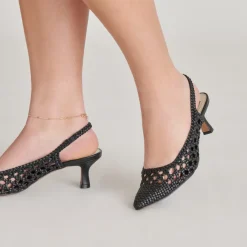 OLYMPA HEELS BLACK STELLA^Dolce Vita Outlet