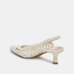 OLYMPA HEELS WHITE STELLA^Dolce Vita Outlet